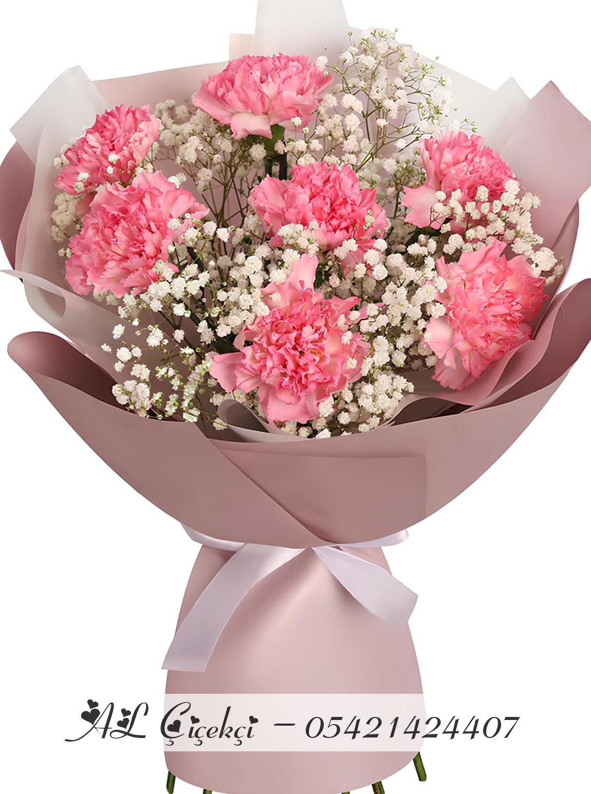 Özel Karanfil Buketi