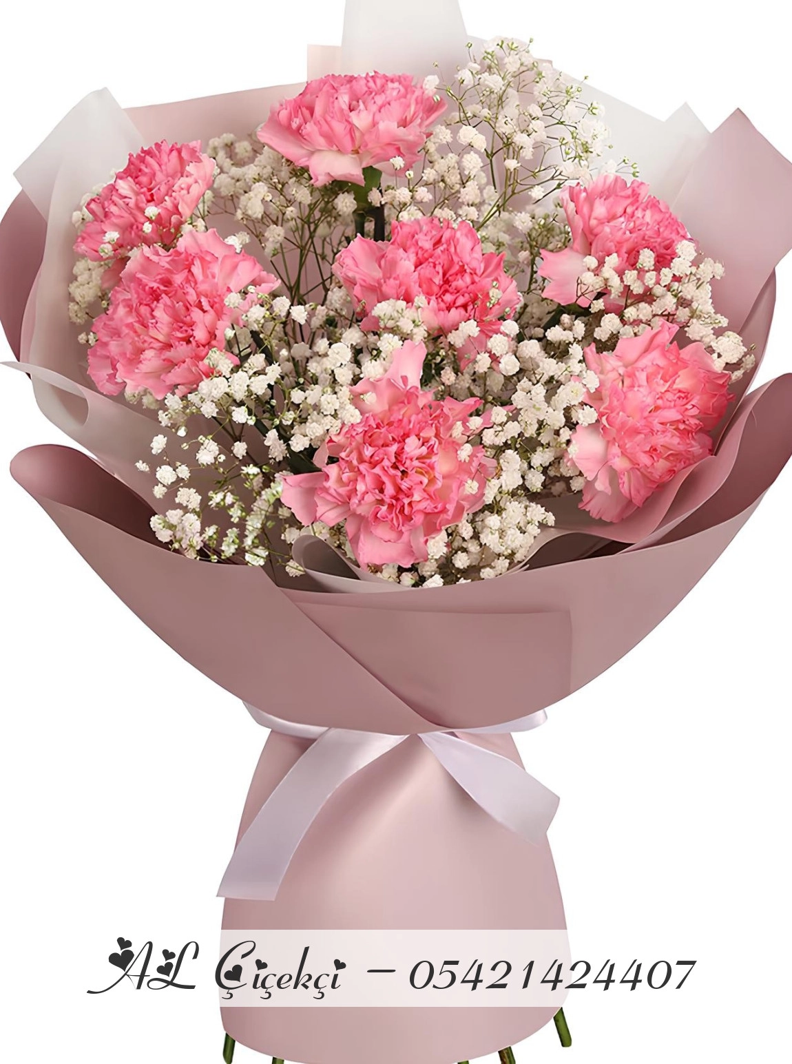 Özel Karanfil Buketi