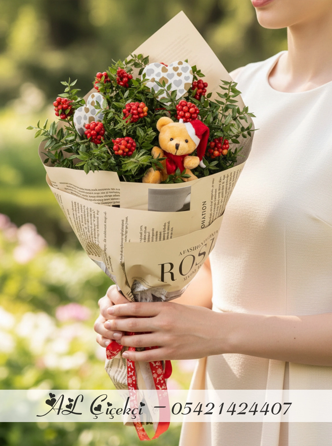 Ayıcıklı Kokina Buketi