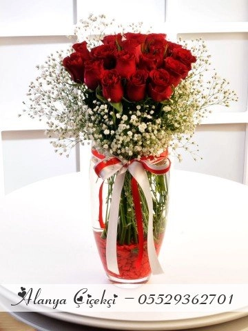 Vase of 20 Roses