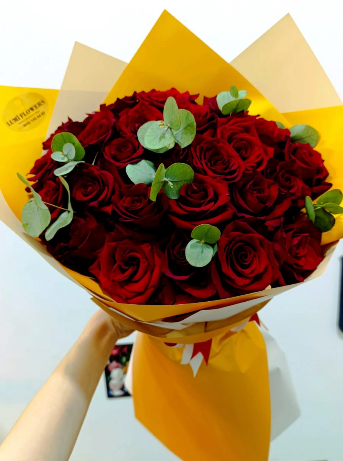 25 Red Roses Bouquet