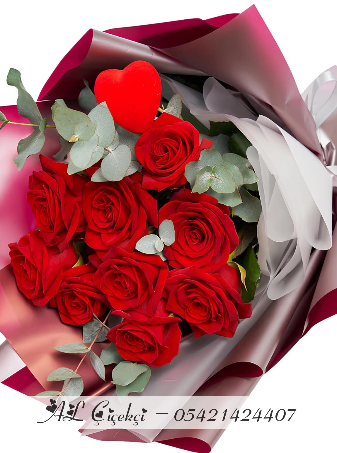 Lumi 9 Red Roses
