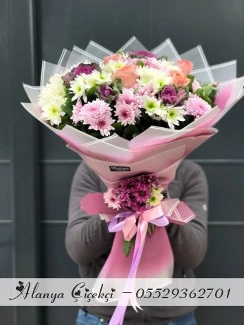 Pastel Love – Daisy and Rose Arrangement