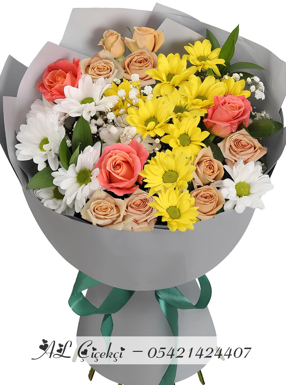 Mercan Mevsim Buketi