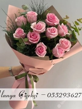 Pembe Zarafet Gül Buketi
