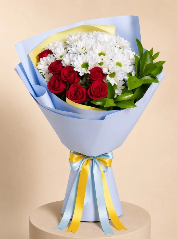 Crimson Elegance Bouquet