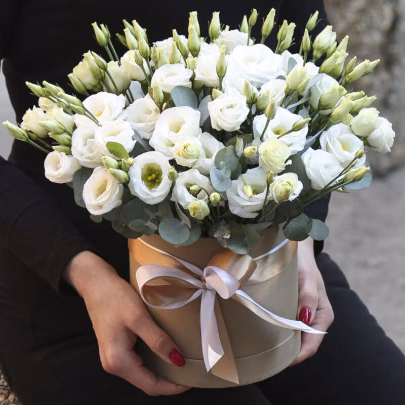 Boxed Lisianthus