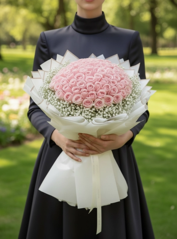 Lumi Pink Luxury Roses