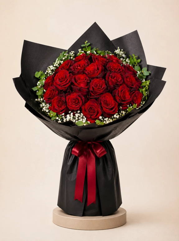 Lumi Scarlet Passion Buketi