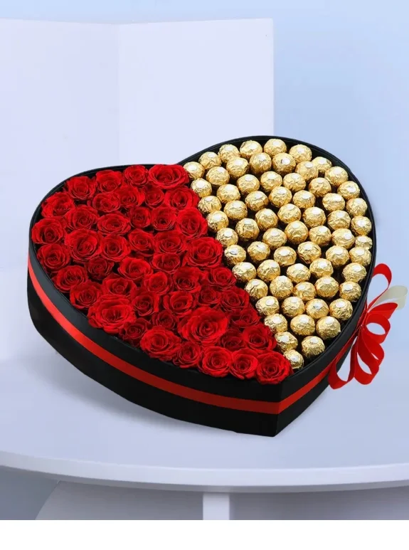Midnight Love Heart Box