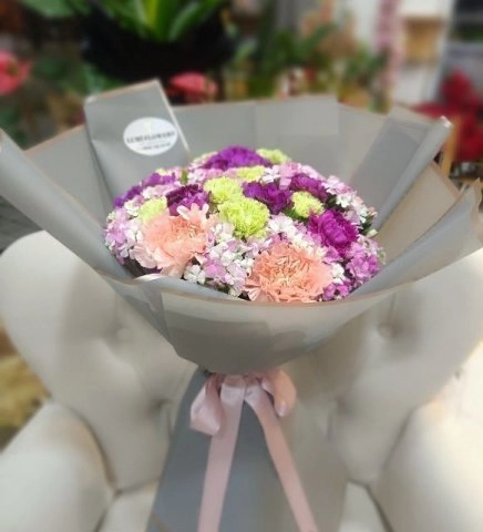 Pastel Karanfil Buketi