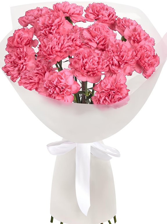 Pembe Karanfil Buketi