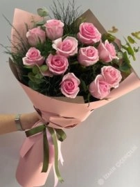 Pembe Zarafet Gül Buketi