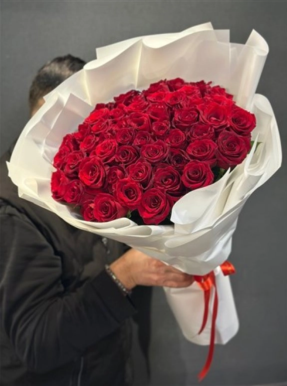 Red 55 Rose Grand Bouquet